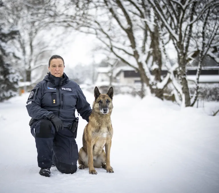 Politseikoer Olli tähistas 9. sünnipäeva.