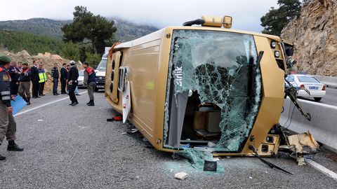 Türgis sai bussiõnnetuses viga 22 Venemaa päritolu turisti
