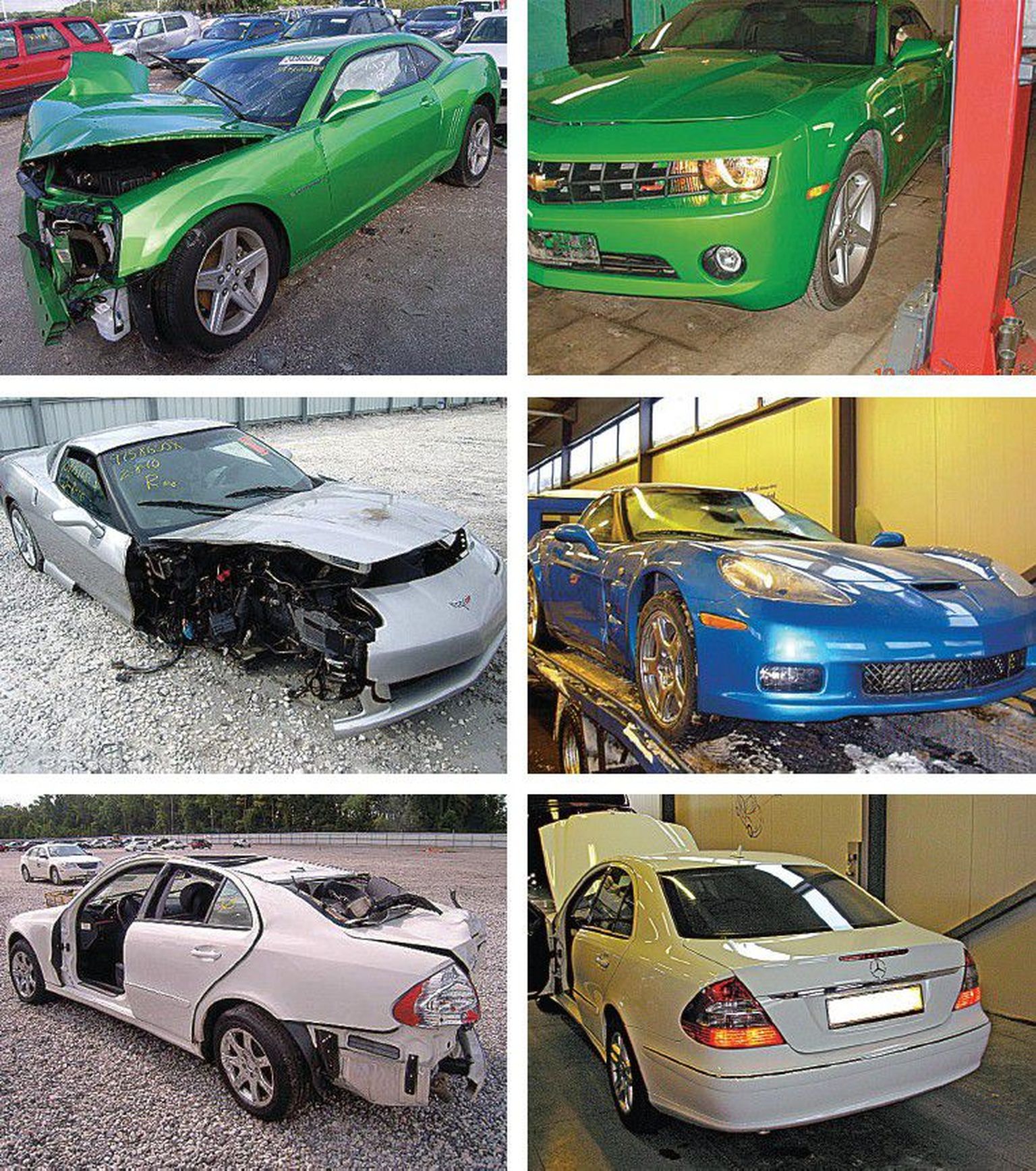 Eelmisel nädalal avaldas maanteeament terve rea fotosid avariilistest autodest, mis on taastatud väliselt sõidukõlbulikeks, kuid pahatihti ei ole sellised sõidukid siiski ohutud.