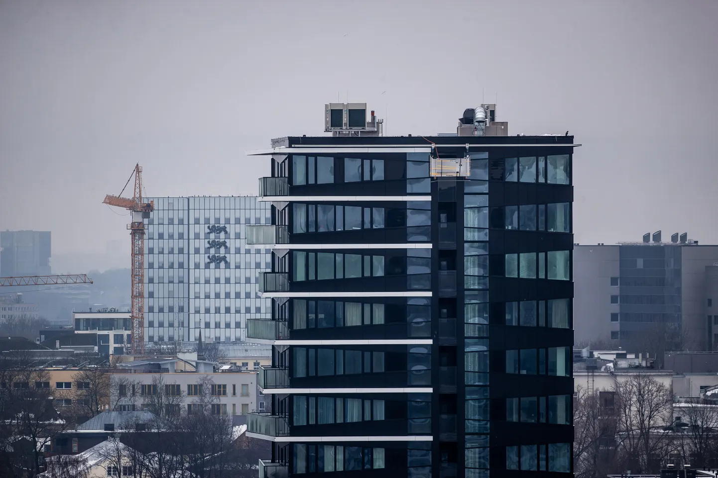 Tallinna kesklinn.