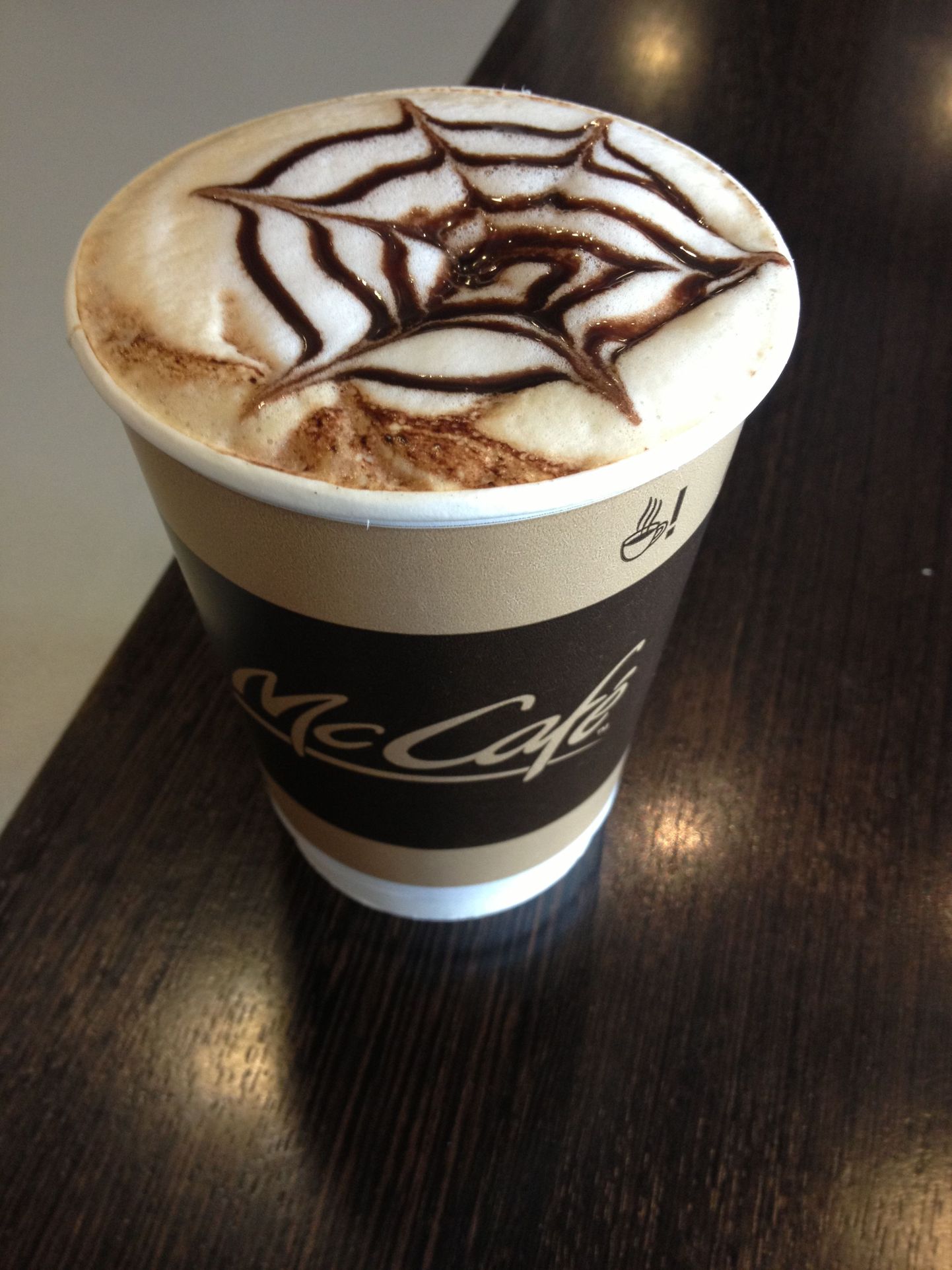 McCafe cappuccino.