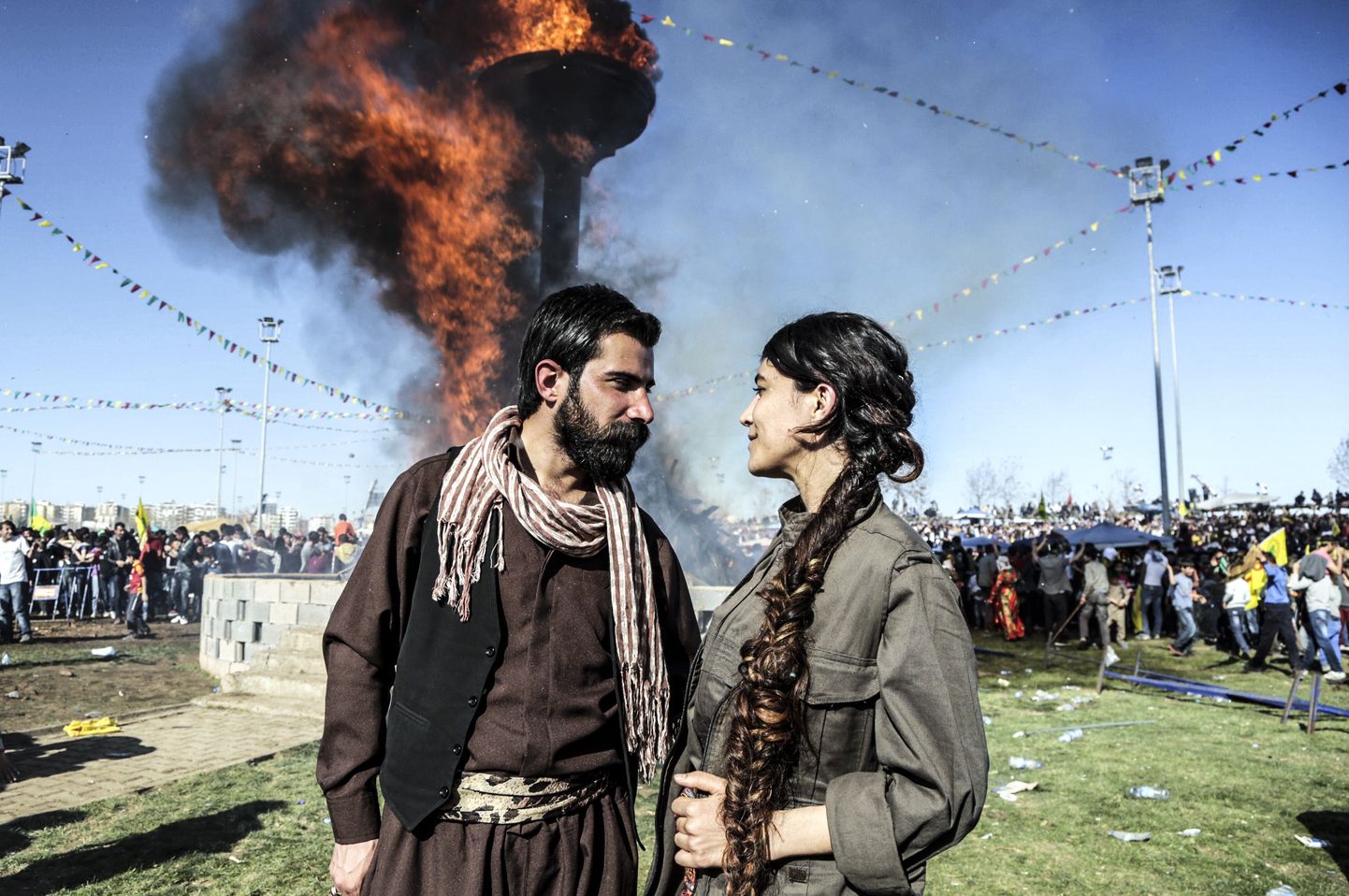 2014. aastal 21. märtsil kurdid tähistasid uut aastat.