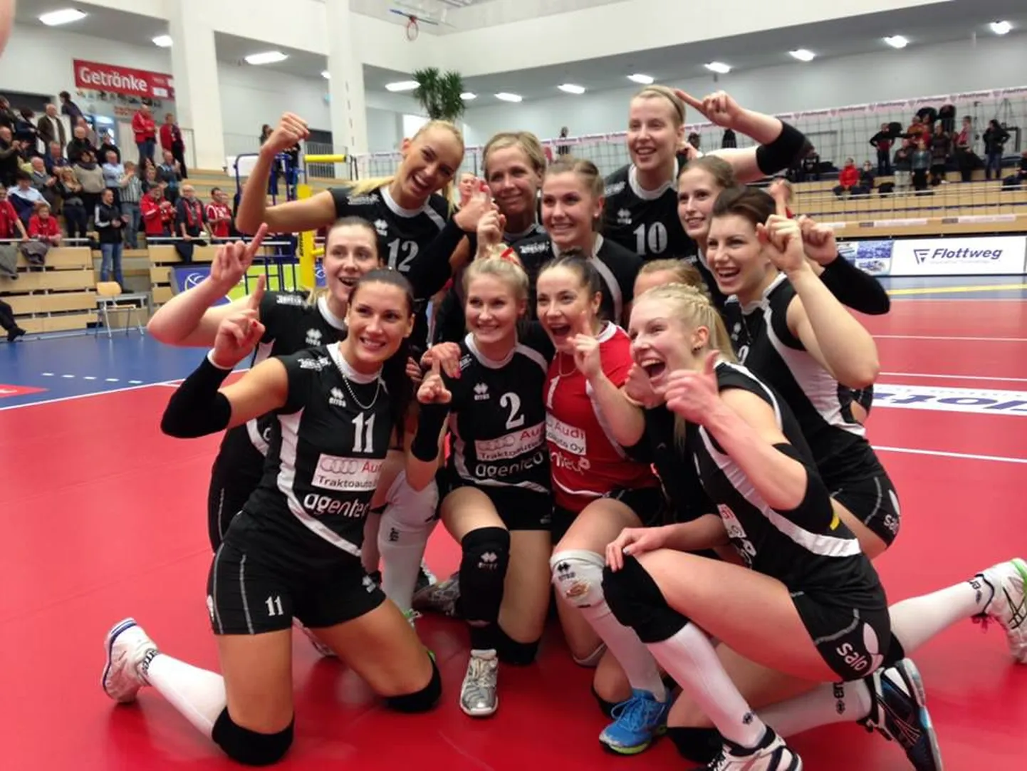 Viljandlanna Anu Ennoki tööandja Salo LP Viesti võitis Soome meistriliiga finaalseeria avakohtumise.
