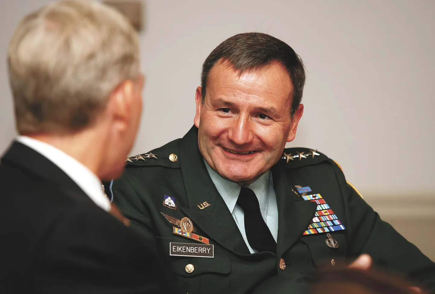 Karl Eikenberry.