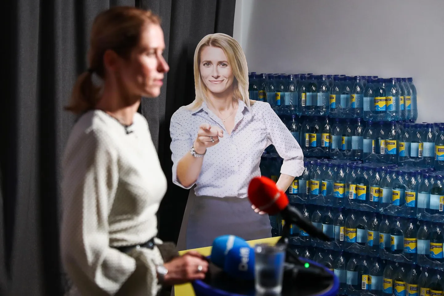 Reformierakonna esimees, uues valitsuses jätkav peaminister Kaja Kallas.