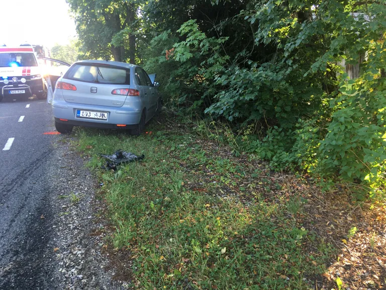 Vastu puud sõitnud noor sohver viidi haiglasse.