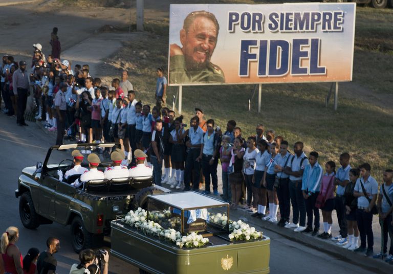 Fidel Castro ärasaatmine. Foto: Ramon Espinosa/AP/Scanpix
