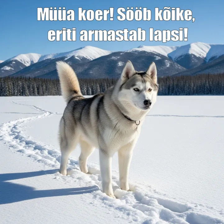 Müüa koer!