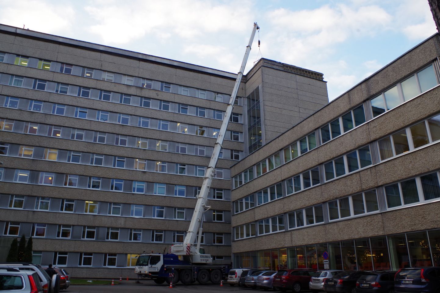 Veokijuht toimetati Lõuna-Eesti haiglasse, mis asub Võrus.