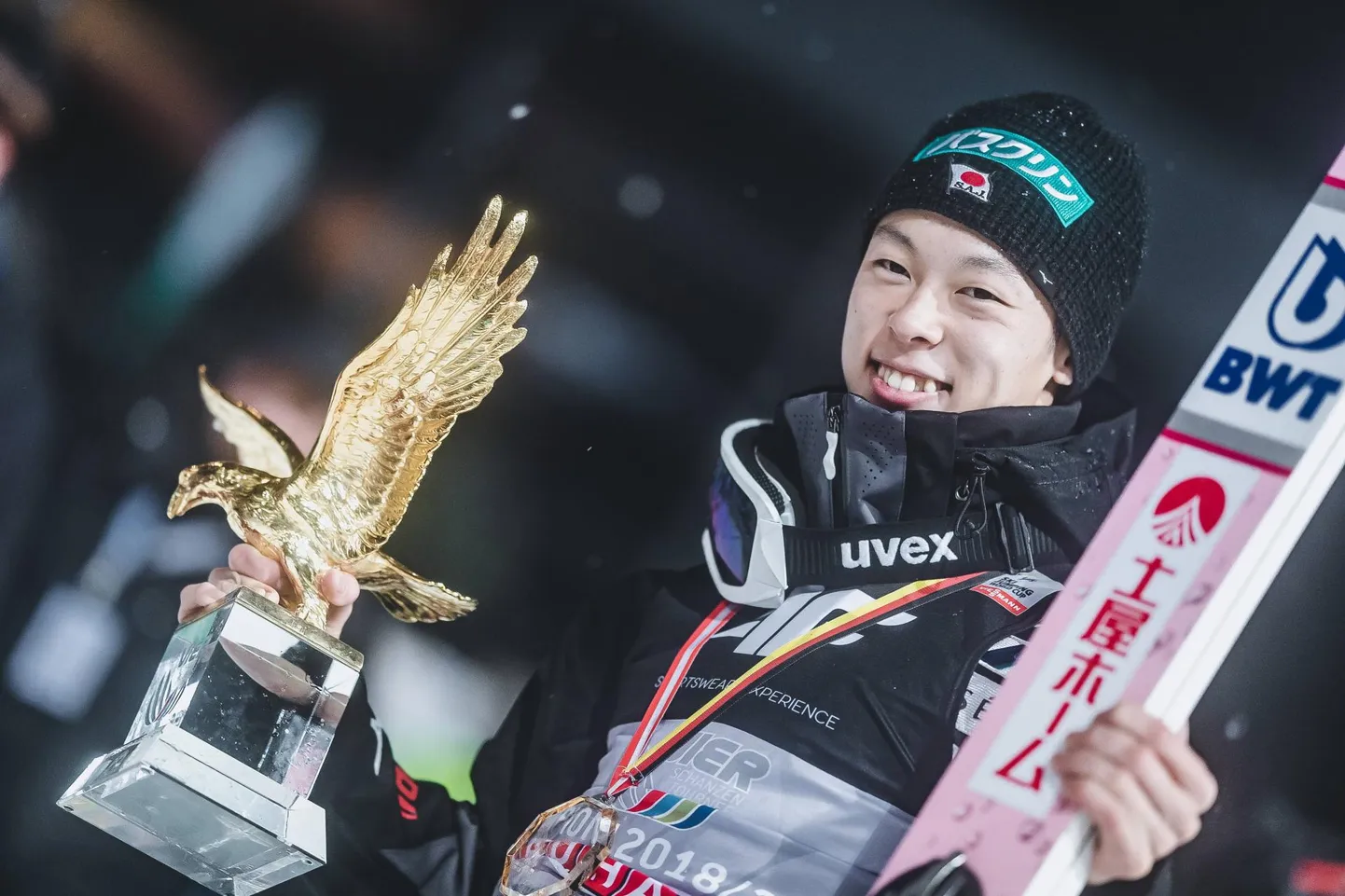 Ryoyu Kobayashi võidutseb MK-etapil.