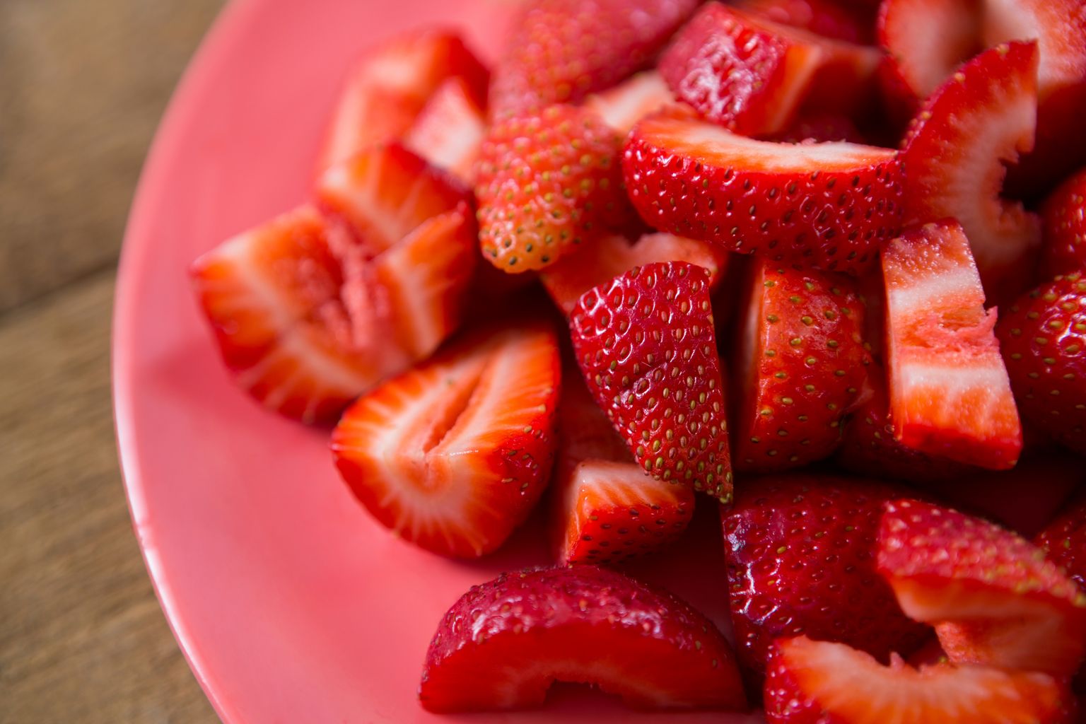 Abiks on näiteks maasikad.
