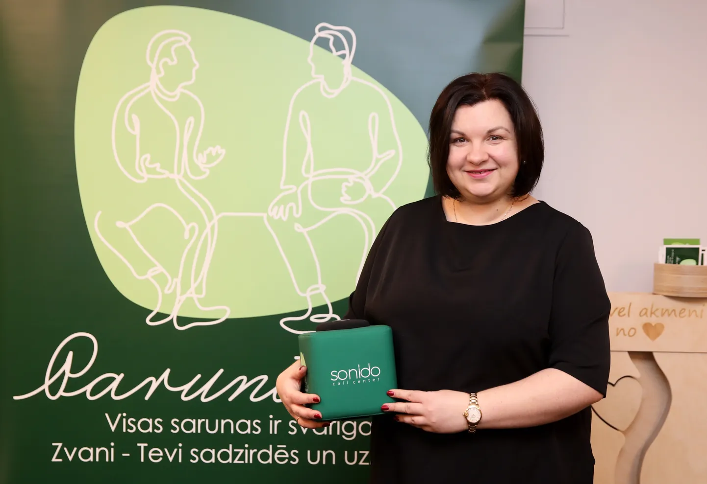 Klientu servisa vēstniecības "Sonido" valdes locekle Inga Muižniece.