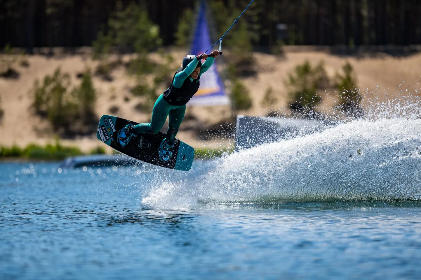 Wakepark. Pilt on illustratiivne.