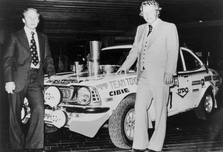 Hannu Mikkola tõi Toyota tehasetiimile Soomes esimese võidu.