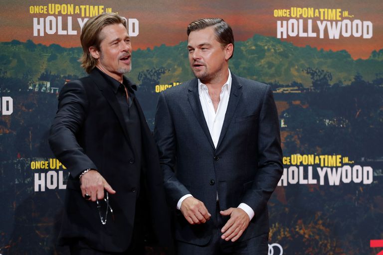Leonardo DiCaprio (paremal) ja Brad Pitt 1. augustil 2019