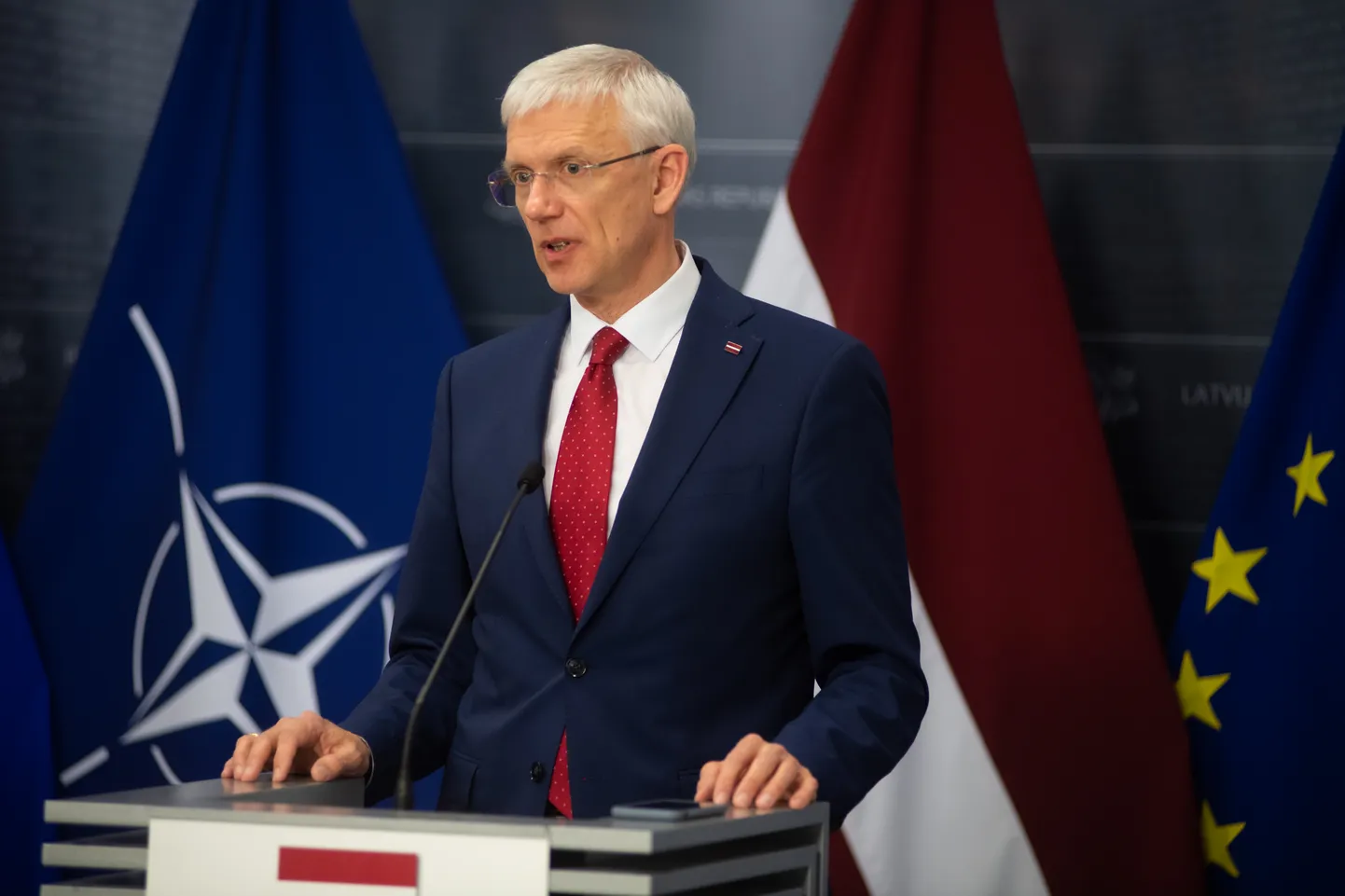 Ministru prezidents Krišjānis Kariņš tiekas ar Dānijas premjerministri Meti Frederiksenu