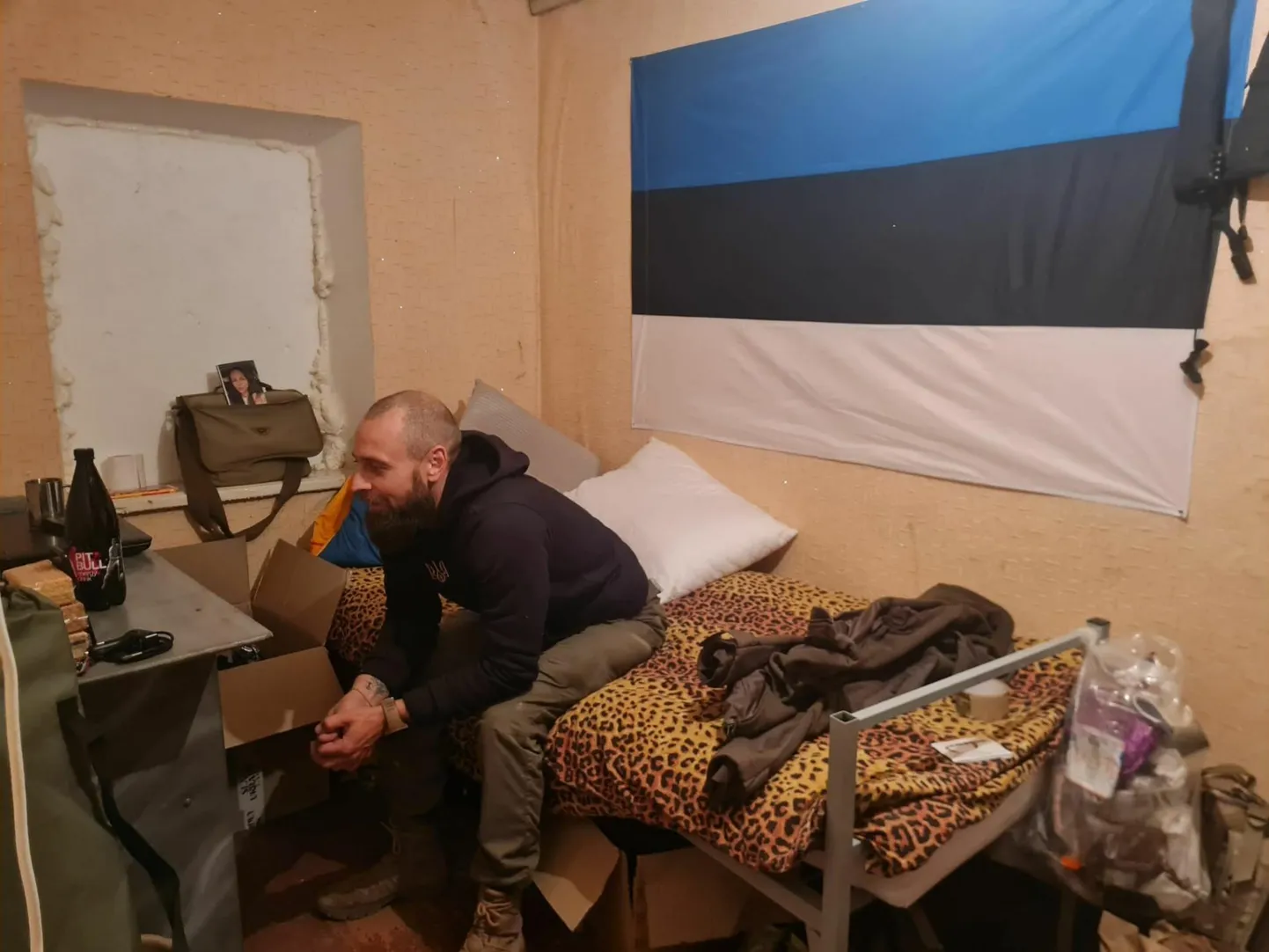 Мартин Яэгер прошлой осенью находился в Николаеве, на юге Украины, где он ожидал вступления в разведывательное подразделение Корпуса морской пехоты Украины.