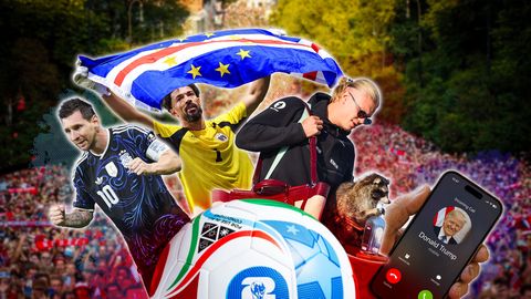 MM-TÄHESTIK ⟩ Trump ja Infantino pingutasid vere ninast välja, aga võidu võtsid Haaland, Messi ja Viikingitõmme