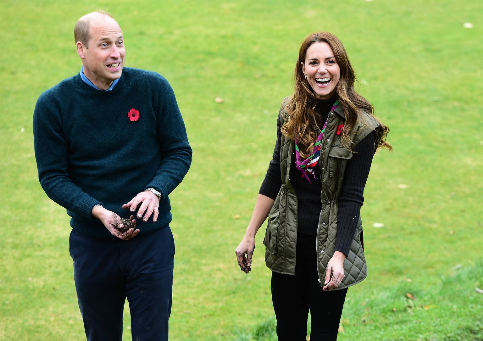 Prints William ja tema abikaasa Katherine, 2021.