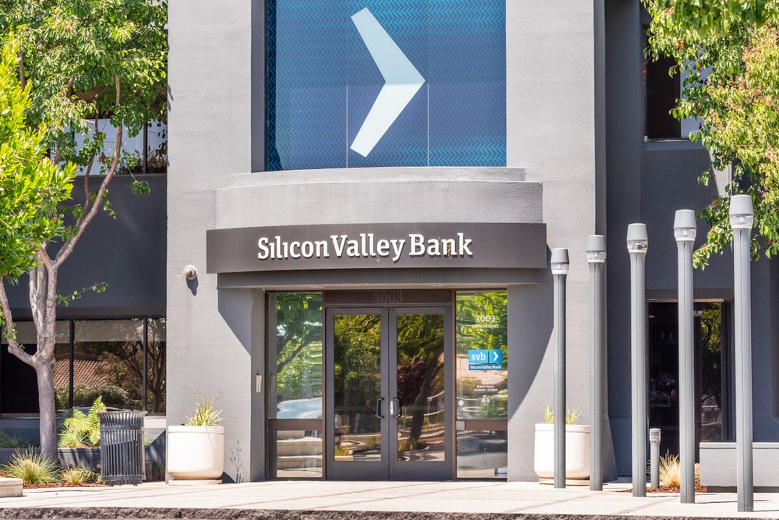 "Silicon Valley Bank" (SVB). Ilustratīvs attēls.