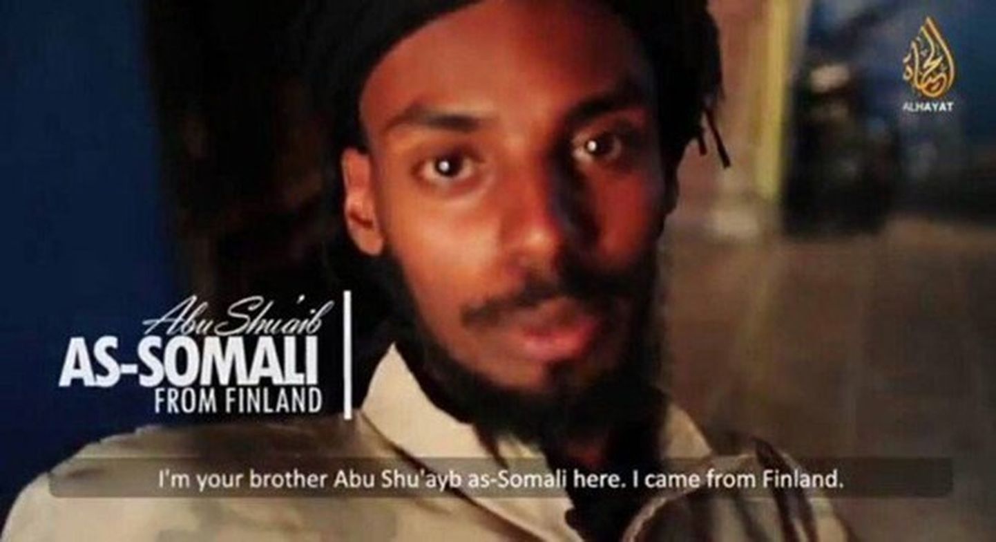 End Abu Shuab as-Somaliks nimetav Sayid Hussein Faisal Ali propagandavideos.