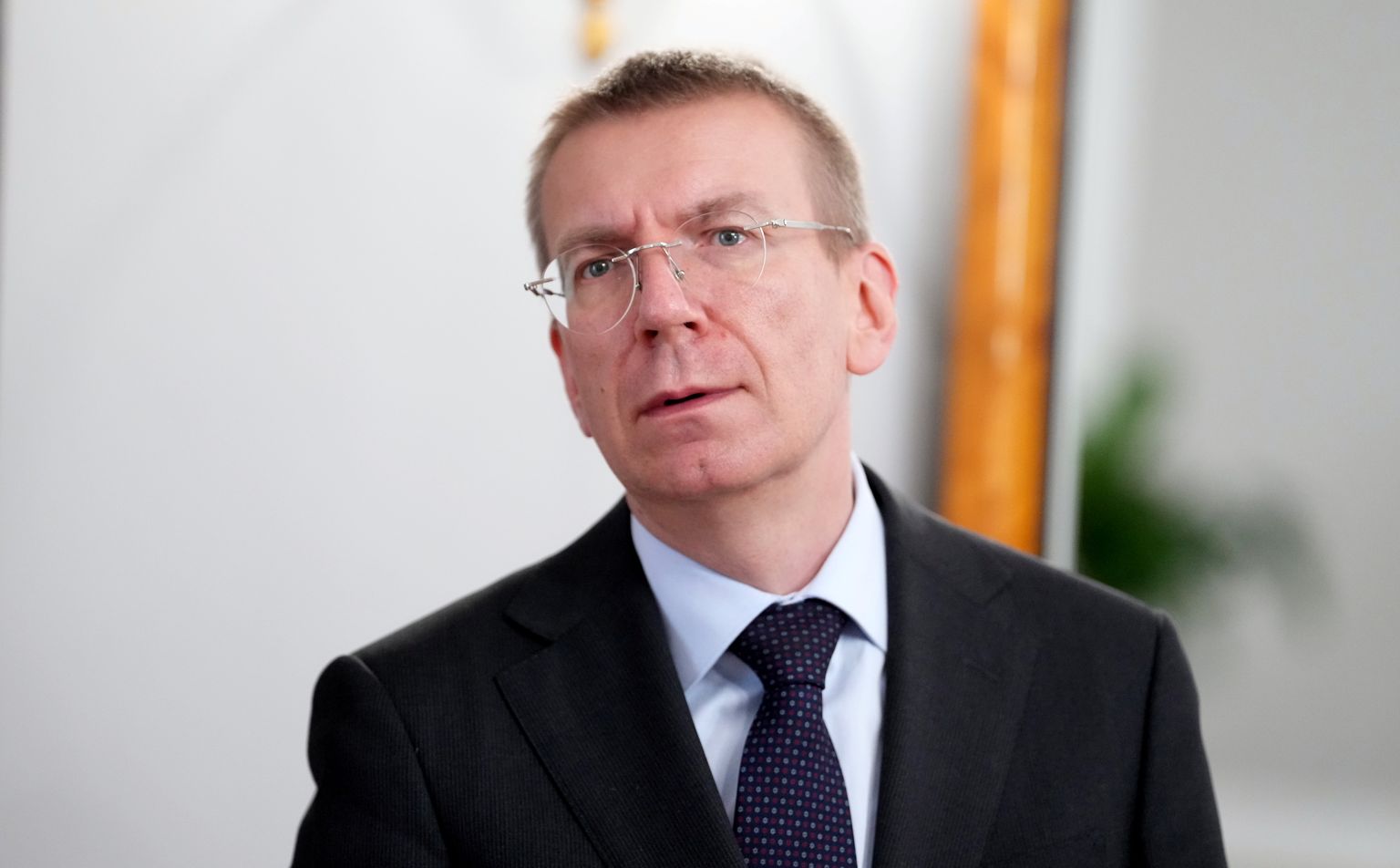 Министр иностранных дел Латвии Эдгар Ринкевич.