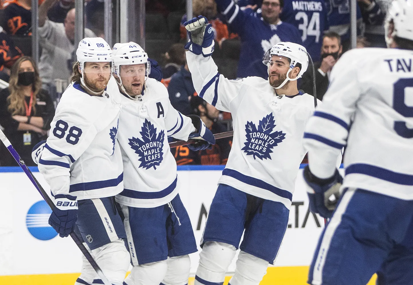 William Nylander (nr 88) on viimane Toronto hokiklubi haigestunu.