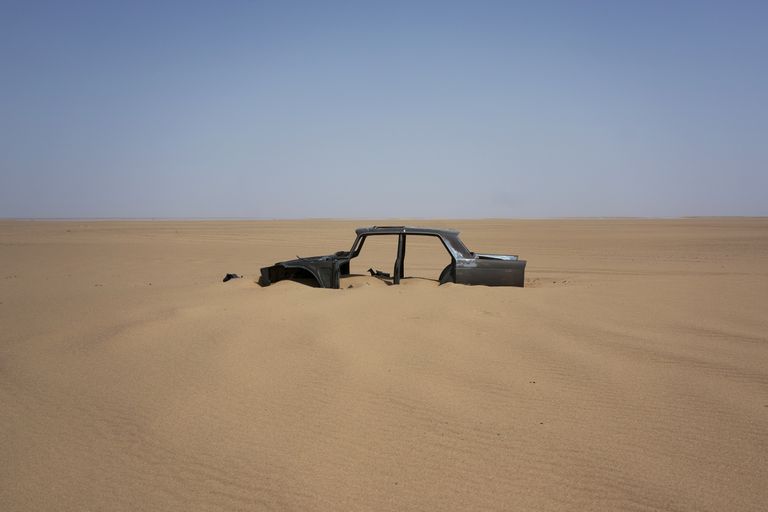 Autovrakk Sahara kõrbes 2018