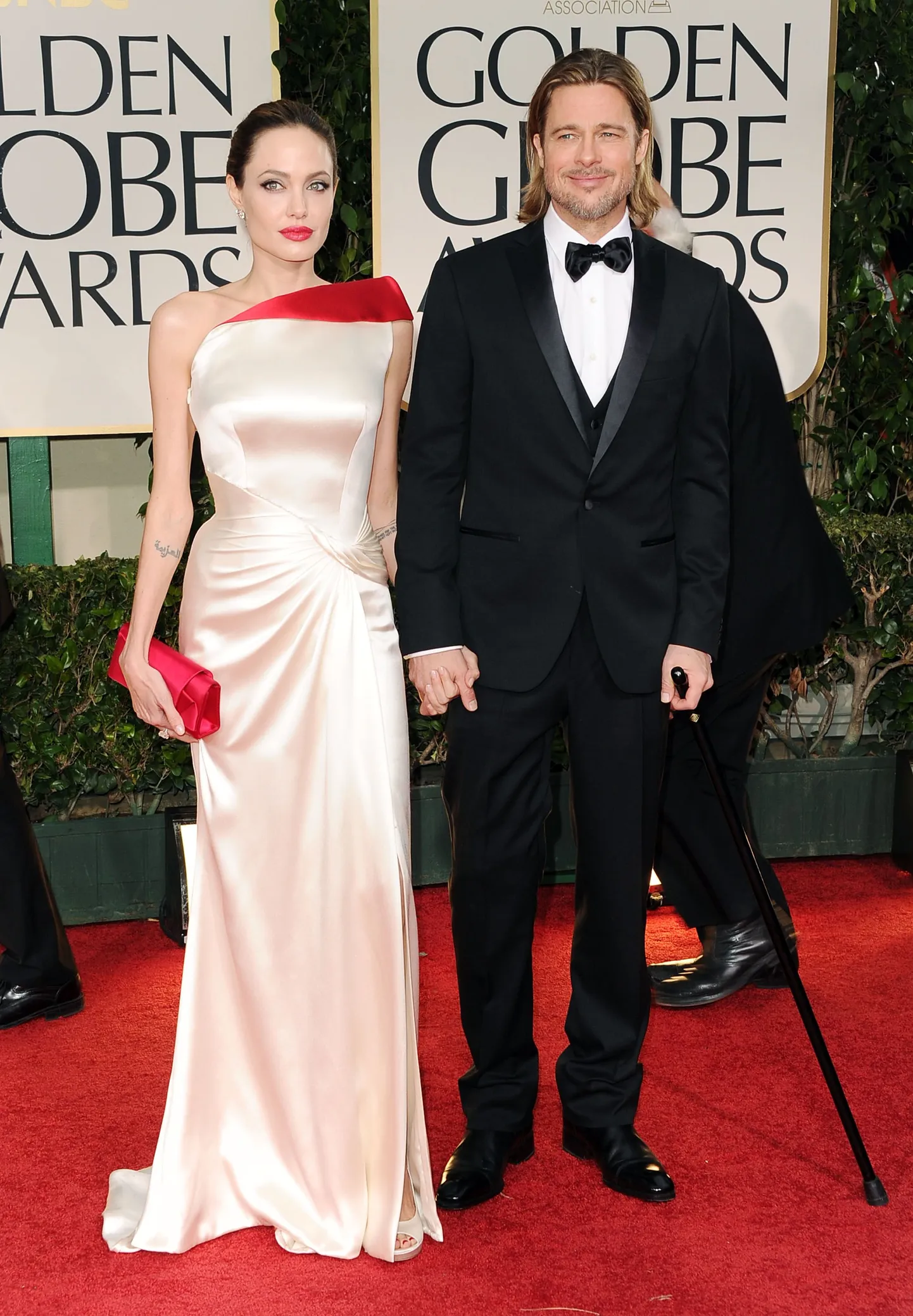Brad Pitt ja Angelina Jolie (15. jaanuar 2012)