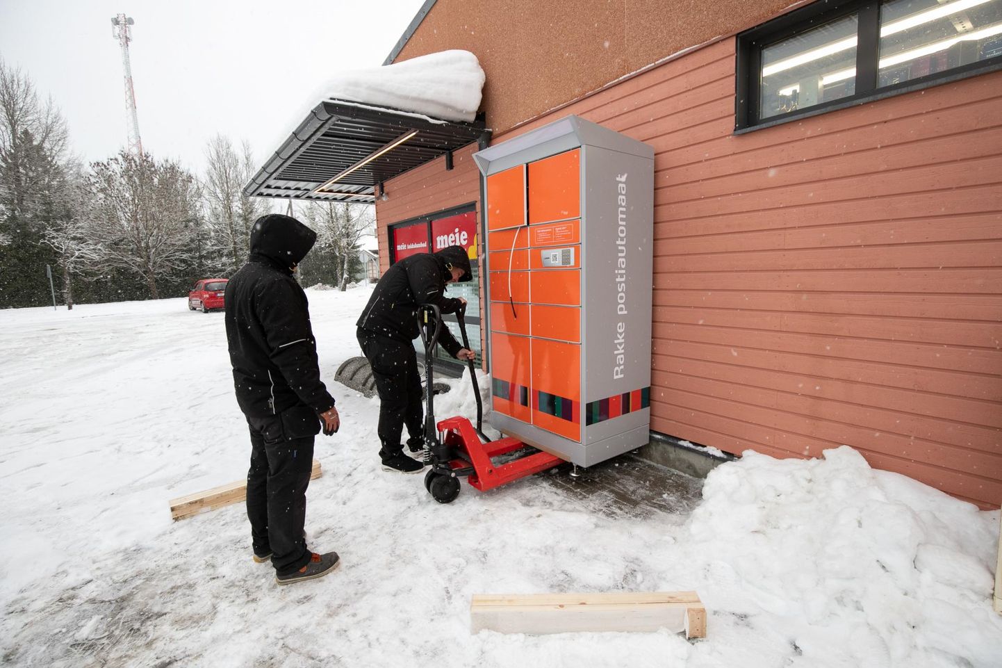 Rakke postiautomaat alustas tööd 27. jaanuaril.