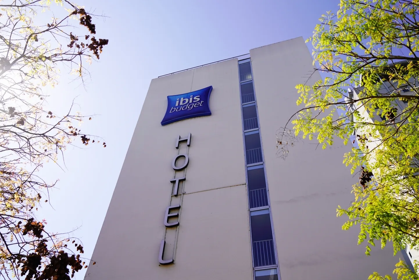 Hotell Ibis. Pilt on illustreeriv.