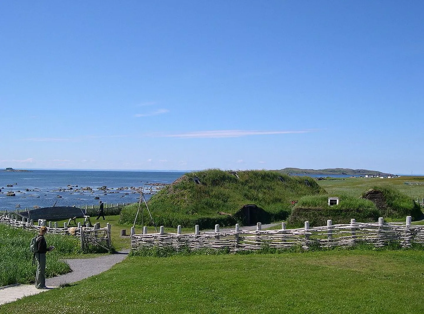 L'Anse aux Meadows viikingiküla Kanadas Newfoundlandil