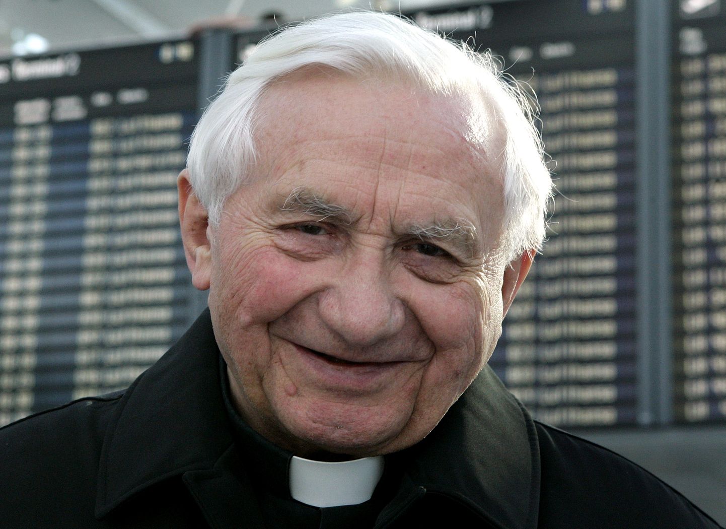 Georg Ratzinger aastal 2005, kui tema vend valiti paavstiks.
