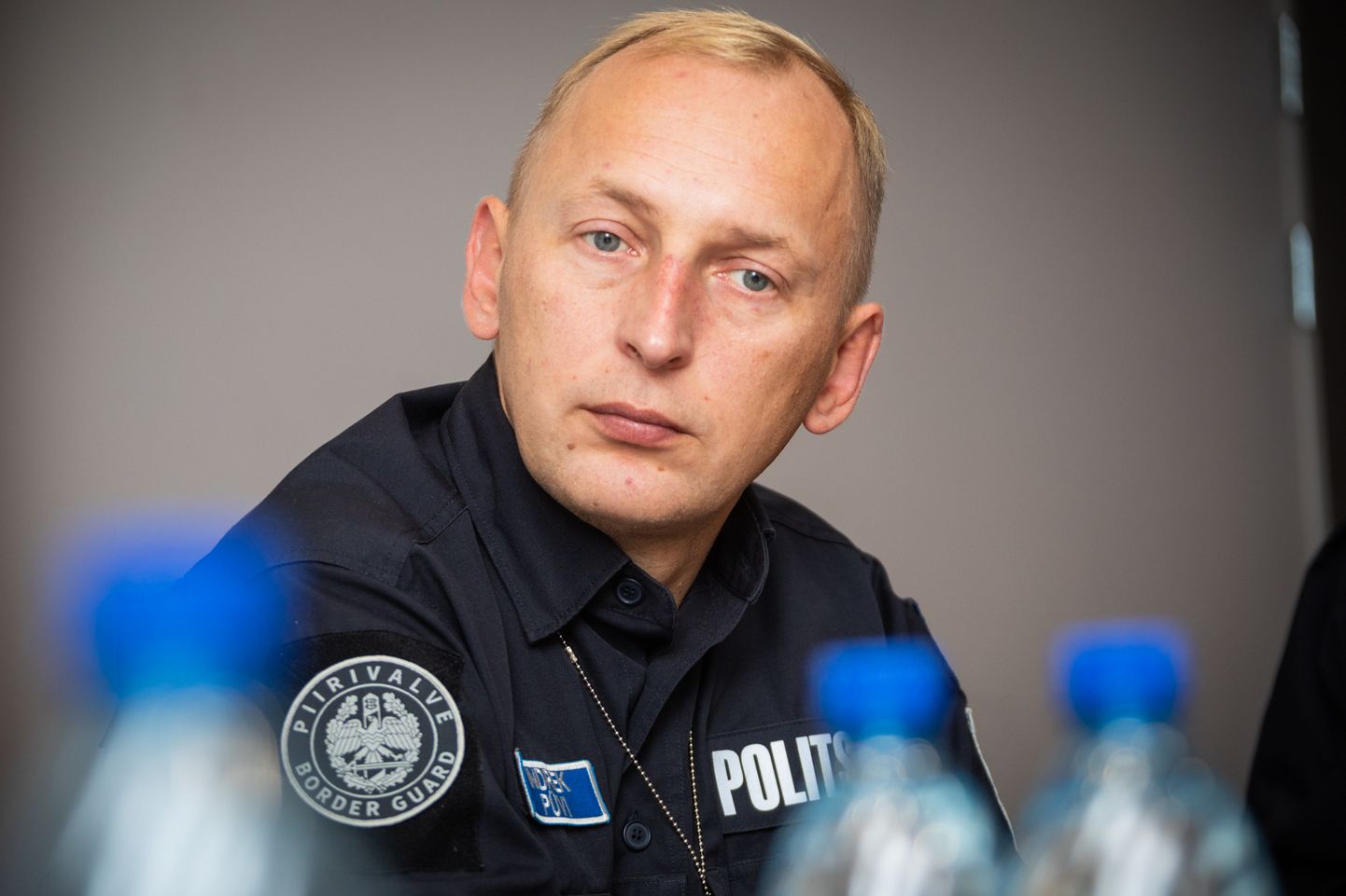 Руководитель Нарвского отделения полиции, подполковник полиции Индрек Пюви.