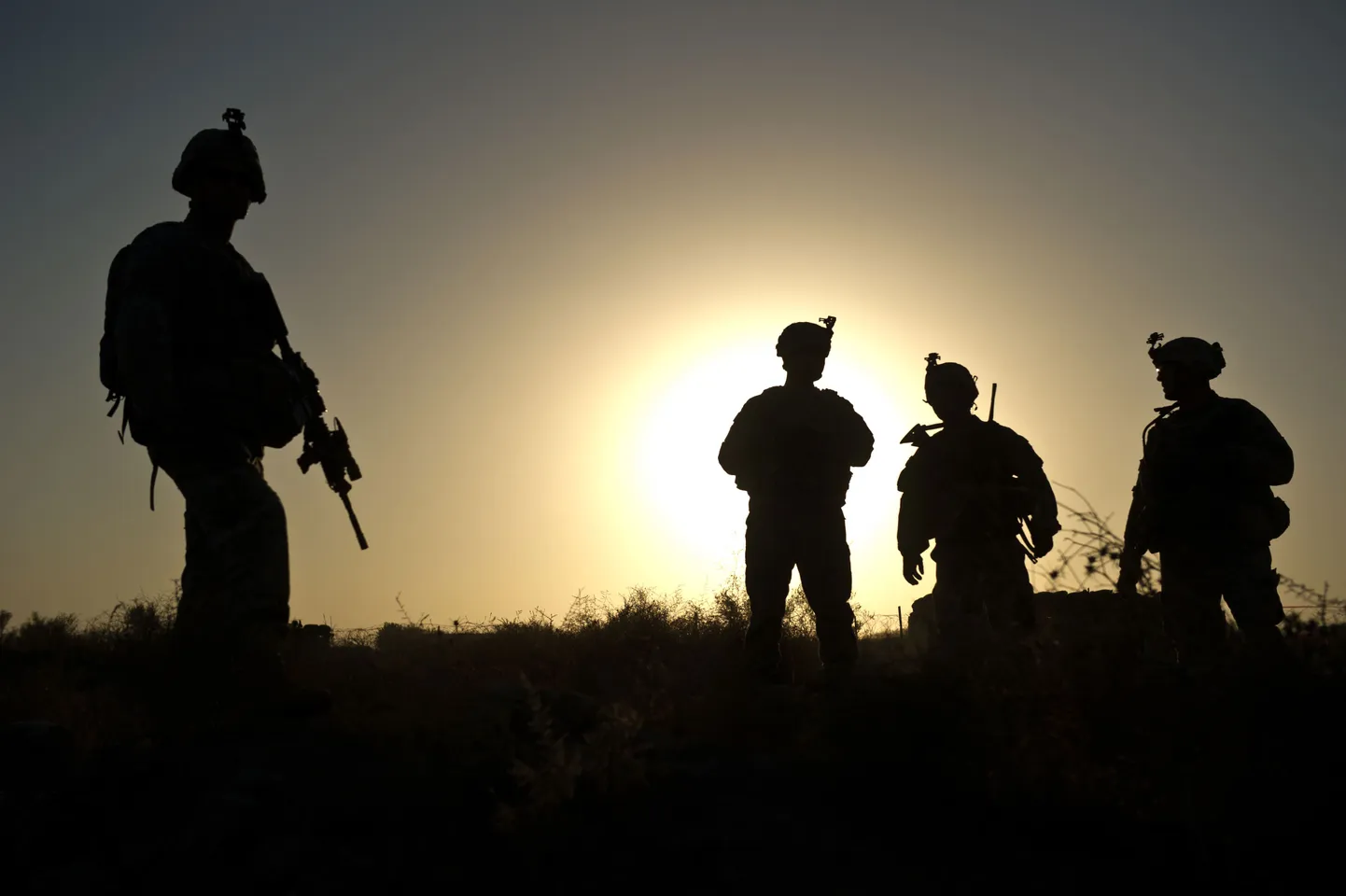 NATO sõdurid Afganistanis.