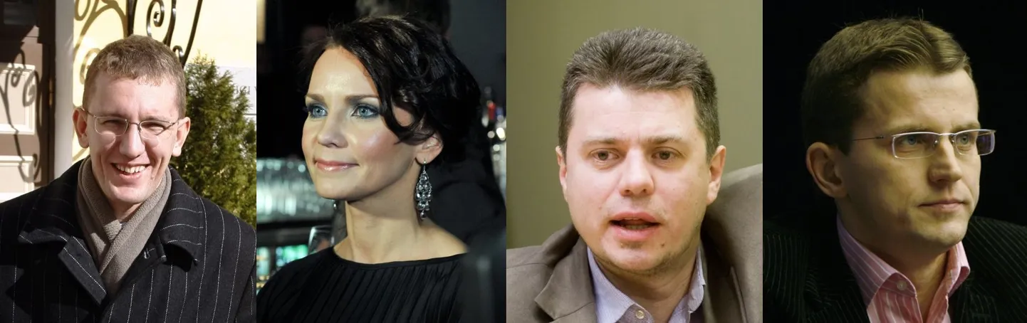 Kristen Michal, Keit Pentus, Urmas Reinsalu ja Ken-Marti Vaher