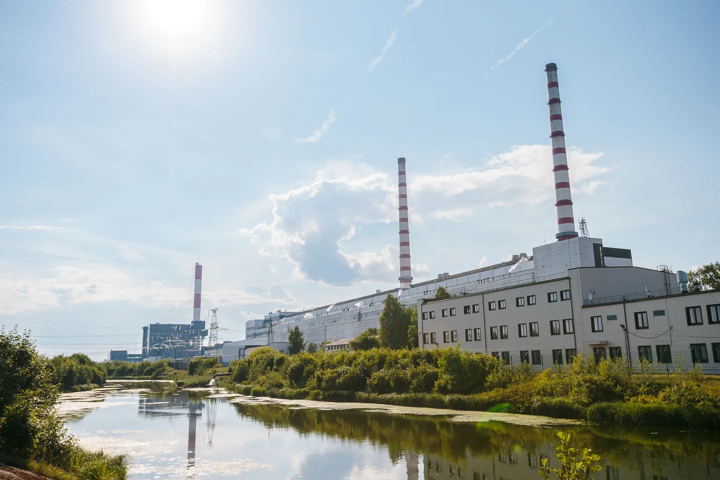 Eesti elektrijaam Auveres.