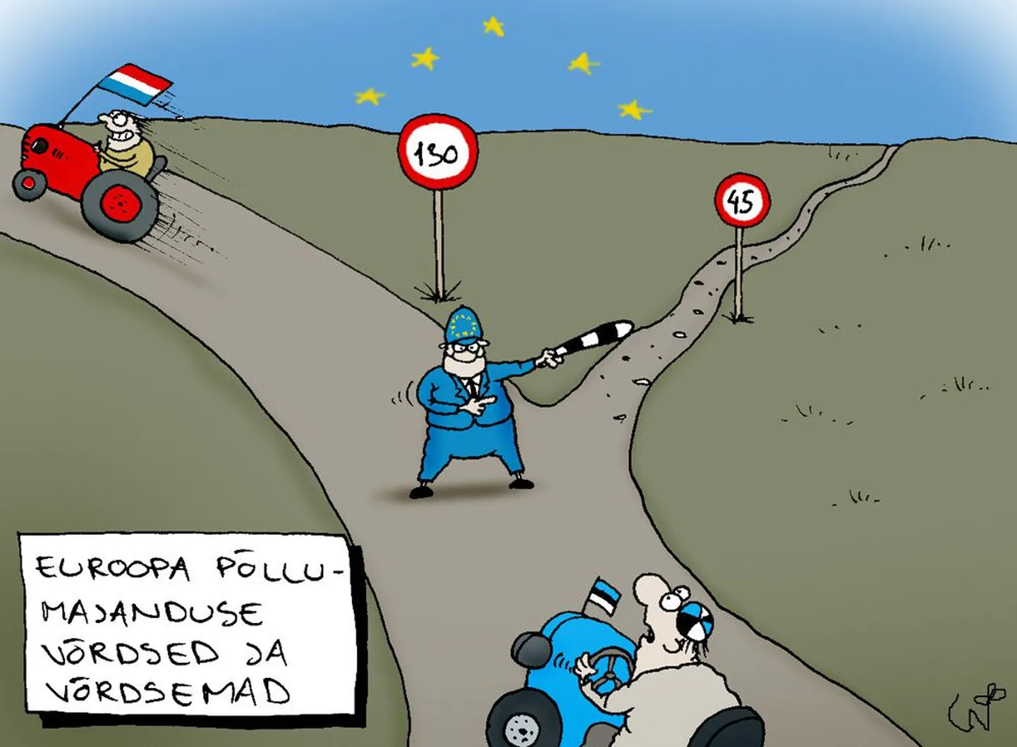 Kahekiiruselised põllumajandustoetused.
