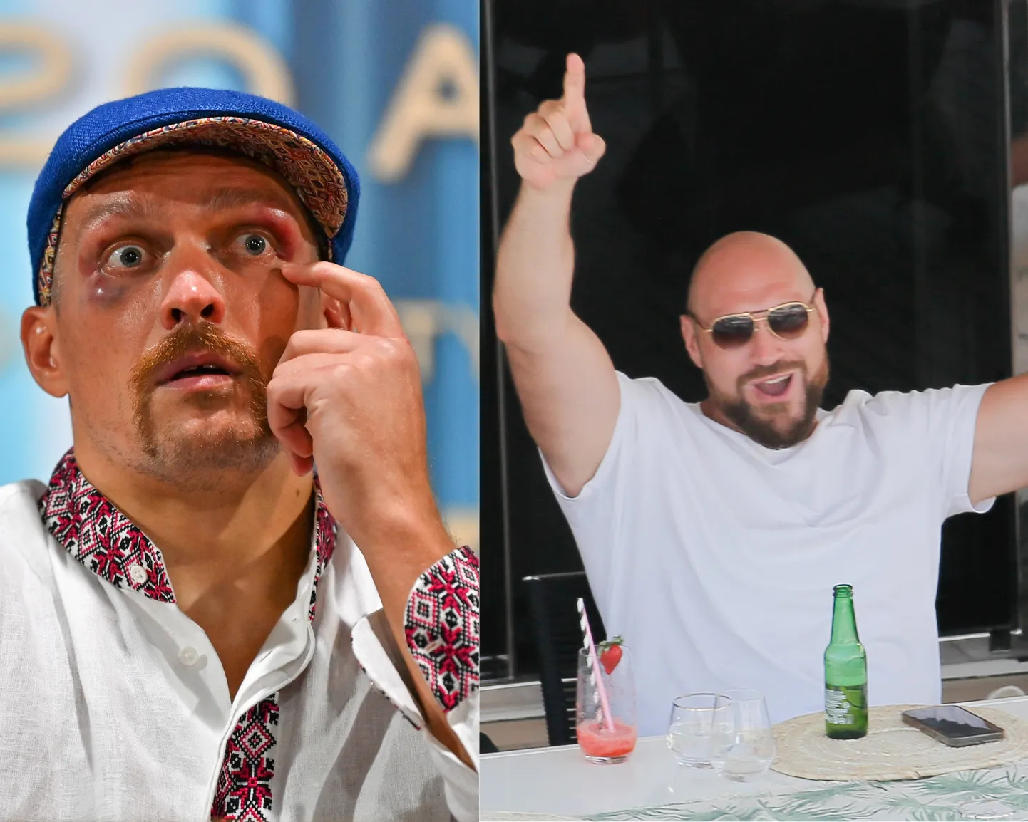 Oleksandrs Usiks un Taisons Fjūrijs