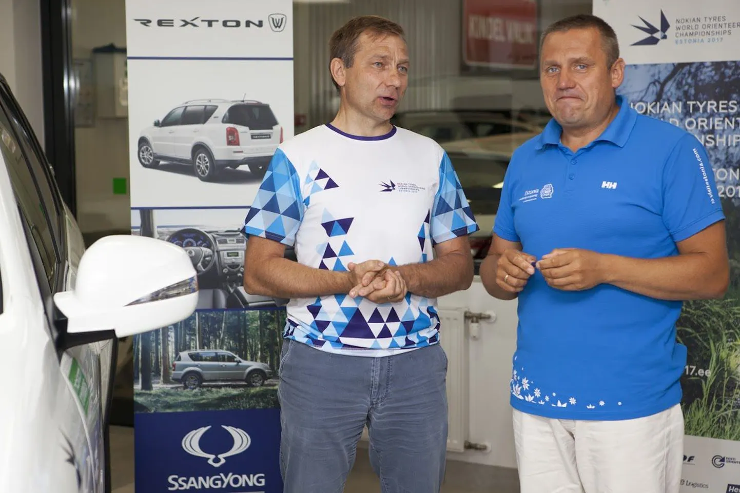 Vasakul Sixten Sild, paremal Tarmo Mutso