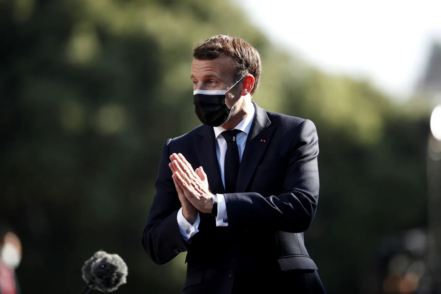 Prantsuse president Emmanuel Macron.