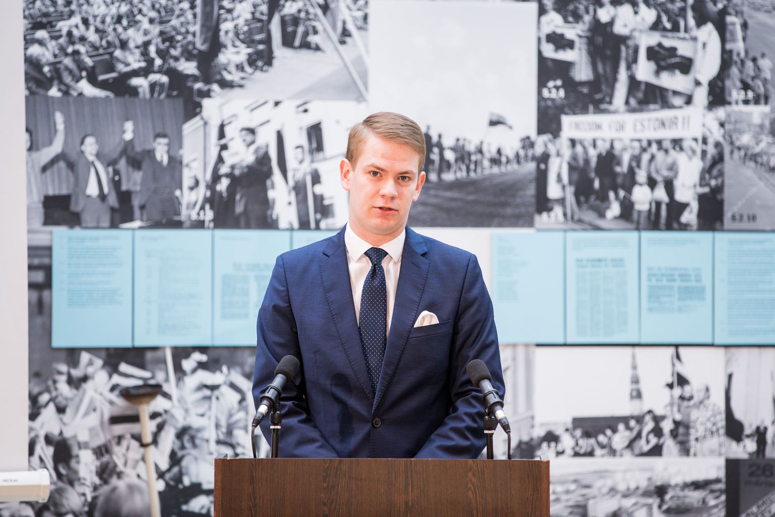 Edgar Savisaare kaitsja Oliver Nääs kõneles kolm kuud tagasi Rahvarinde muuseumis Keskerakonna konverentsil «Andke meile linnapea tagasi!».