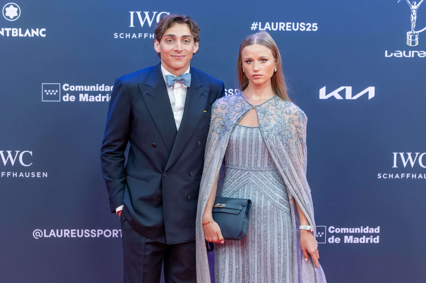 Armand Duplantis koos kihlatu Desire Inglanderiga.
