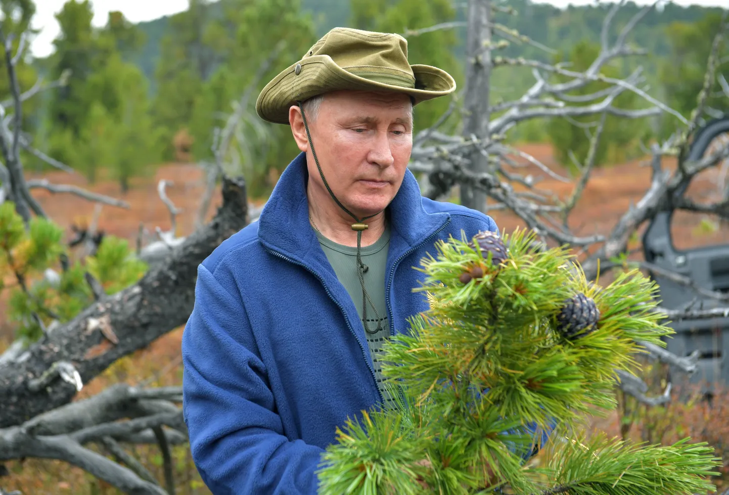 Vladimir Putin Siberis.