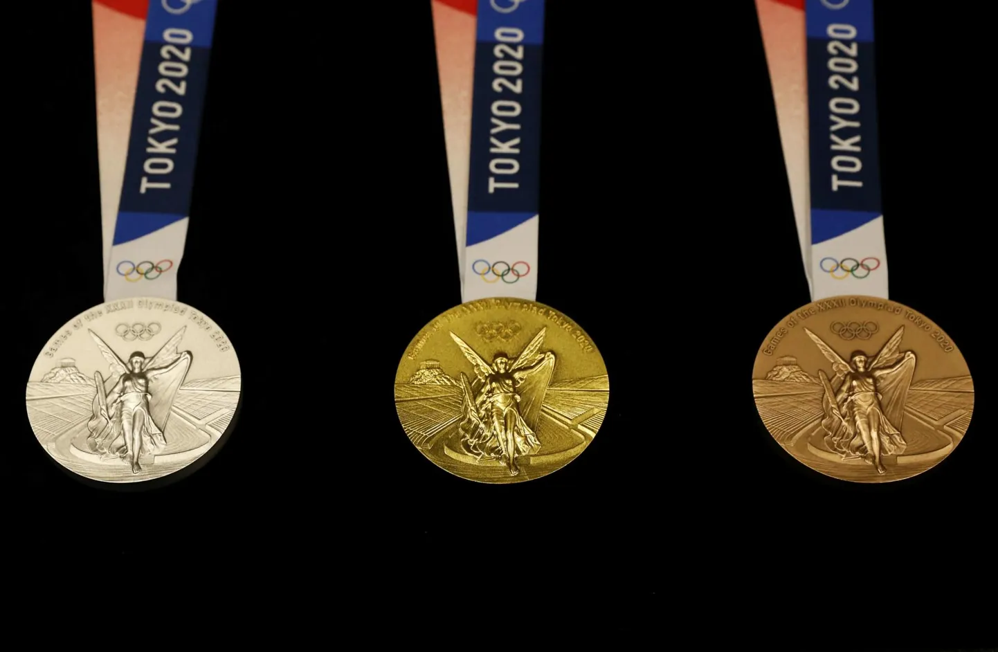 Tokyo olümpiamängude medalid.