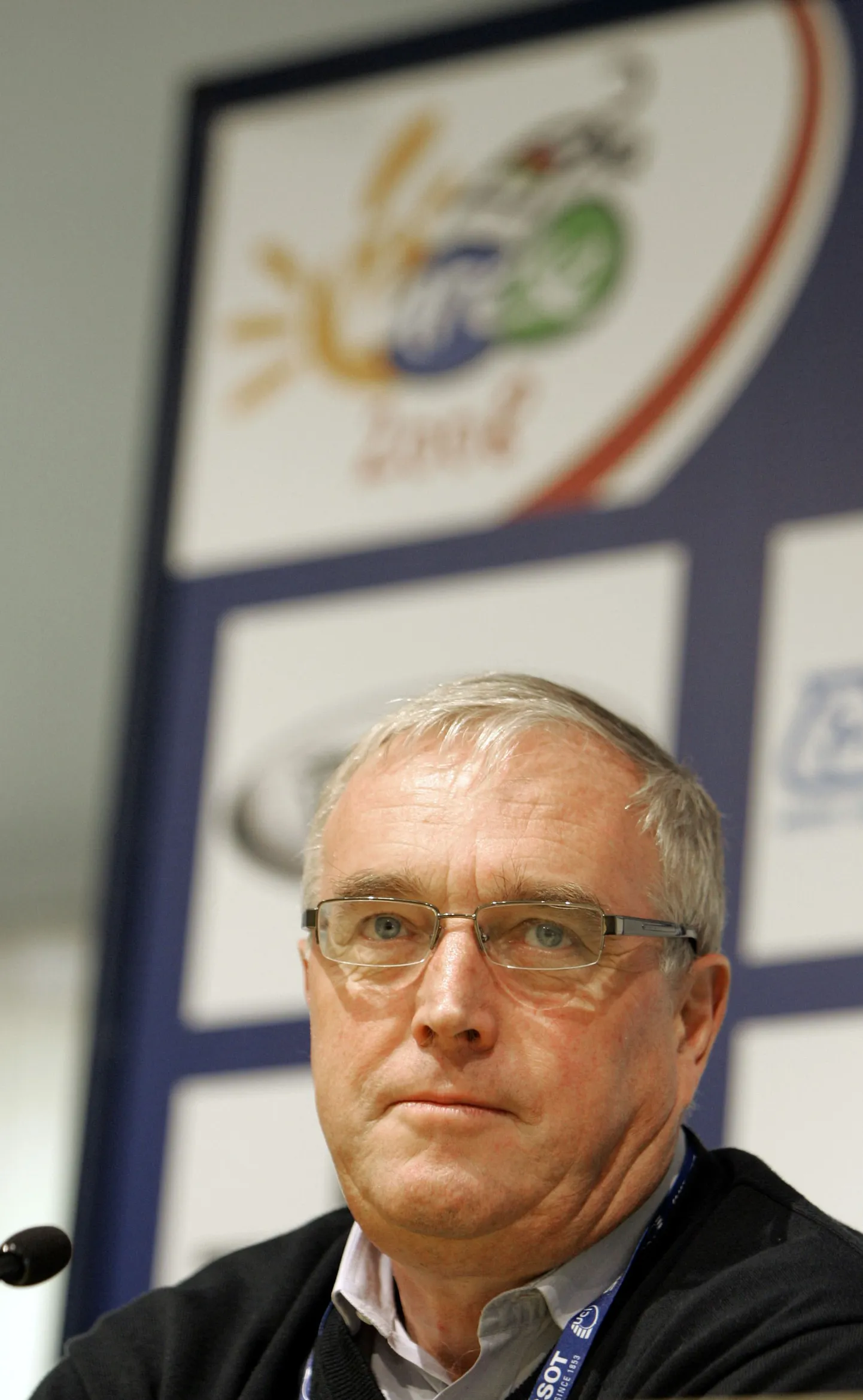 UCI president Pat McQuaid.