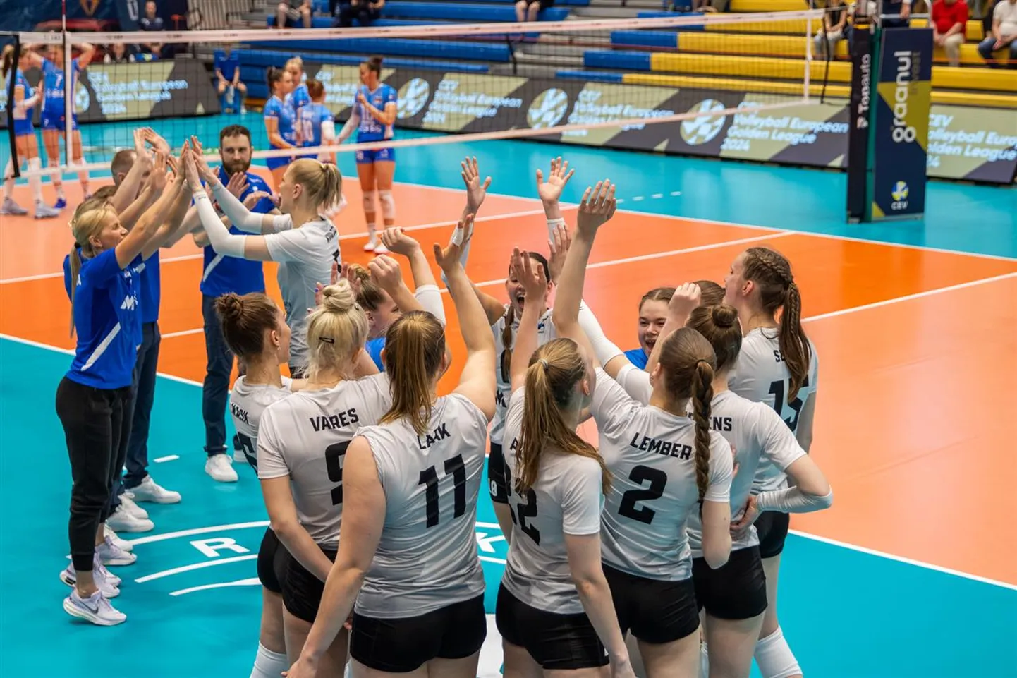 Eesti naiste võrkpallikoondis.