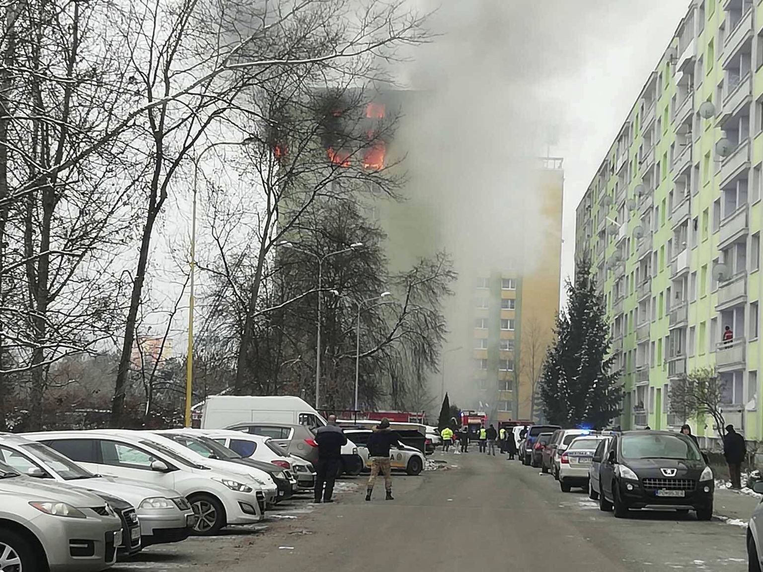 Slovakkias Prešovis nõudis 12-korruselises kortermajas kärgatanud gaasiplahvatus vähemalt viie inimese elu.