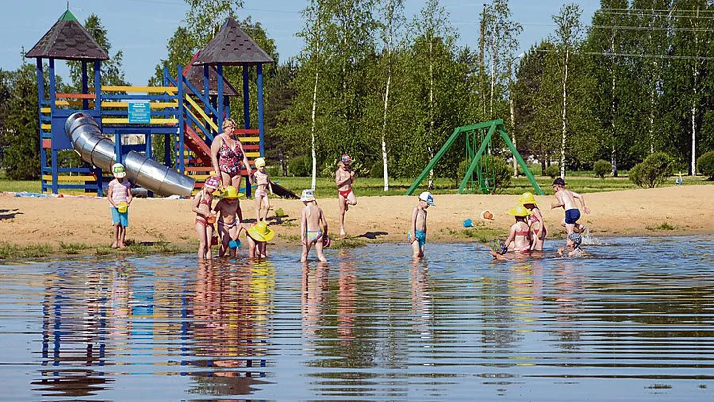 Paide tehisjärv.