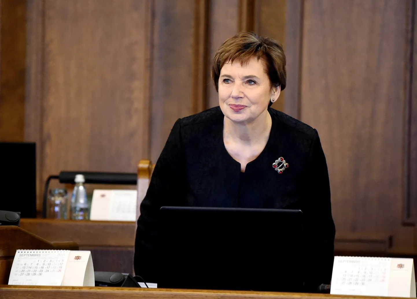 Saeimas priekšsēdētājas biedre Dagmāra Beitnere-Le Galla.